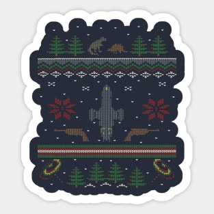 Ugly Firefly Christmas Sweater Sticker